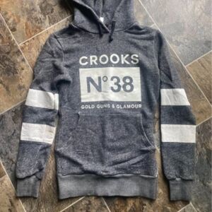 Crooks & Castles Charcoal Hoodie